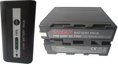 7500Mah Göstergeli Np-F970 Batarya