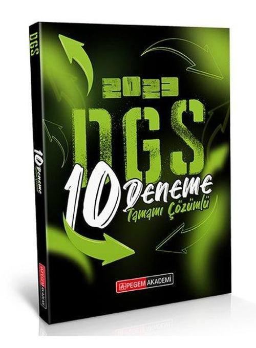 2023 DGS Tamamı Çözümlü 10 Deneme