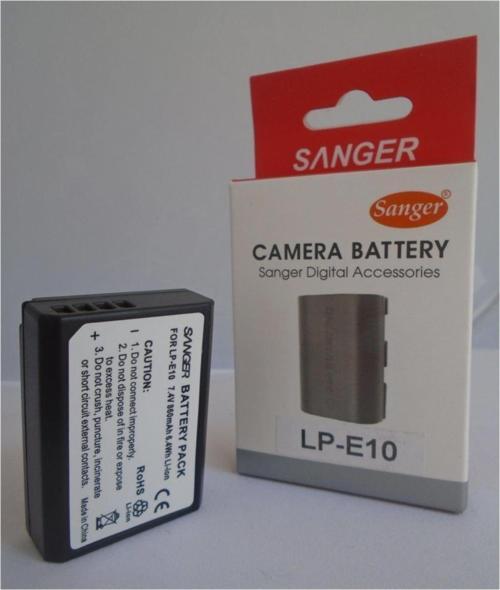 Canon Lp-E10 Batarya, Pil