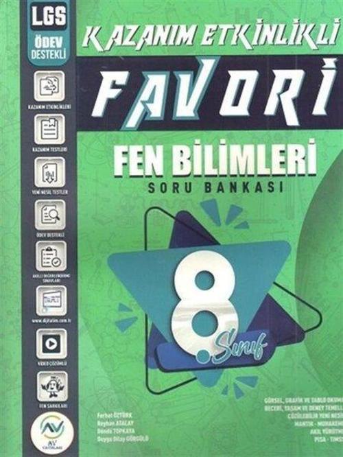 2023 8.Sınıf LGS Fen Bilimleri Kazanım Etkinlikli Soru Bankası