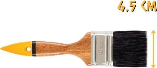 Luna Ahşap Saplı Yağlı Boya Fırçası No: 2.5 - 6.5 cm