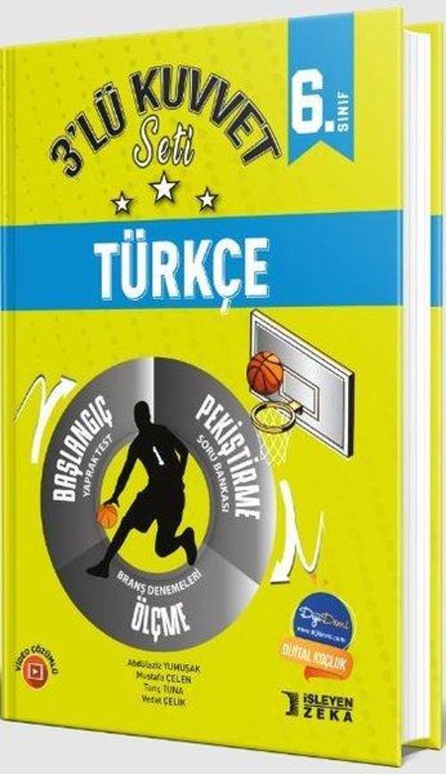 2023 6.Sınıf Türkçe 3'lü Kuvvet Serisi Set