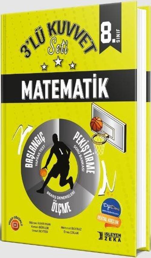 8.Sınıf Matematik 3'lü Kuvvet Serisi Set
