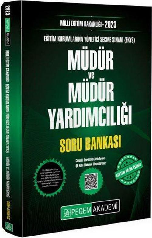 2023 MEB EKYS Müdür ve Müdür Yardımcılığı Soru Bankası