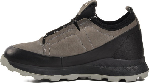 44744 Gri Hakiki Deri Erkek Sneaker