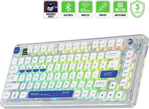 GASKET PRO RGB 81 RED SW MEKANİK KLAVYE