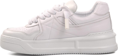 Premium 4142 Beyaz Cilt Erkek Sneaker