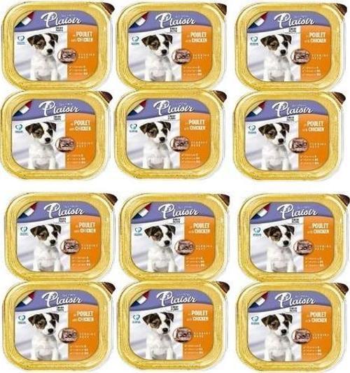 Pate Ezme 12 Adet Tavuklu Yavru Köpek Konserve Maması 150 gr Puppy