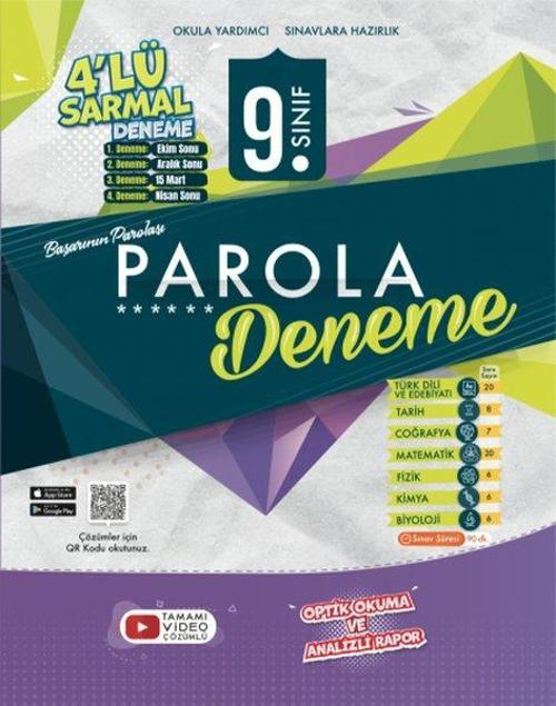 9.Sınıf Sarmal Parola 4'lü Deneme