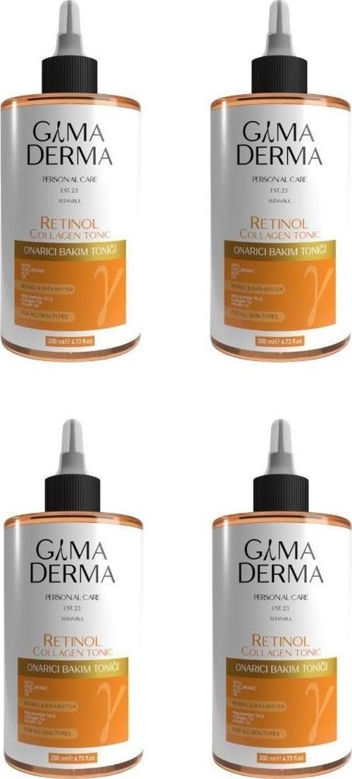 Dörtlü Retinol Kolajen Onarıcı Bakım Toniği Seti