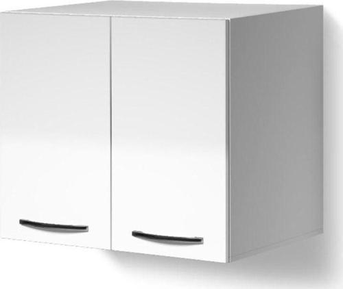 80 Cm 2 Raflı - Çok Amaçlı Mutfak Üst Dolap Beyaz