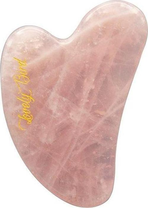 Kalp Kuvars Gua Sha Taşı Güzelliğin, Aşkın Ve Barışın Taşı