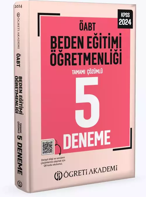 2024 KPSS ÖABT Beden Eğitimi 5 Deneme