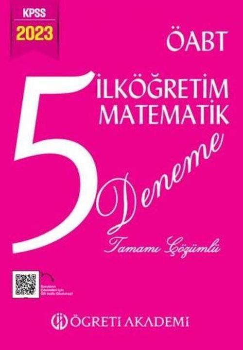 2023 KPSS ÖABT İlköğretim Matematik 5 Deneme