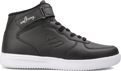Fuji Siyah-Beyaz Bilek Boy Hi Sneaker