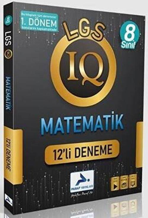 8.Sınıf LGS 1.Dönem IQ Matematik 12'li Deneme