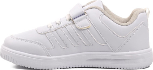Mely-F Beyaz Cırtlı Çocuk Sneaker