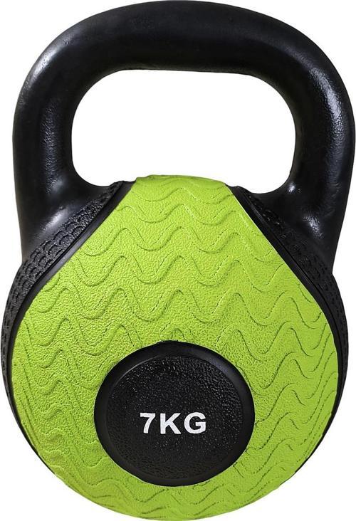 Ketlle-300 Kauçuk Kettle Dambıl 7 Kg