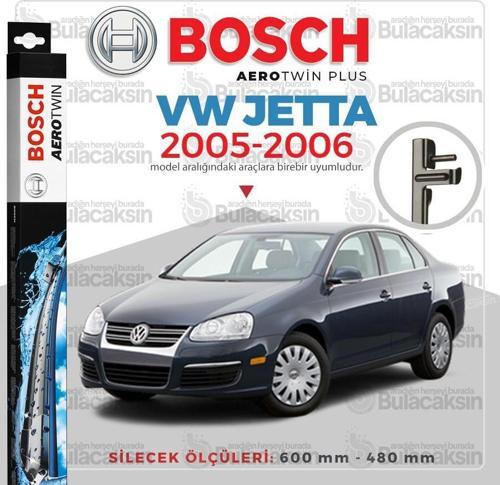 Volkswagen Jetta Muz Silecek Takımı (2005-2006) Bosch Aerotwin