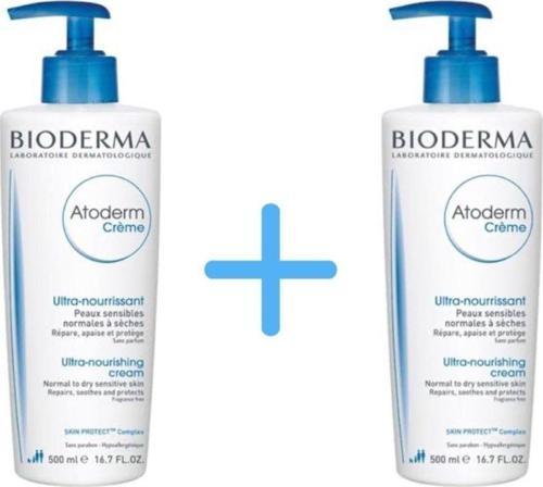 Bıoderma Atoderm Creme 500 ml 2'li Set