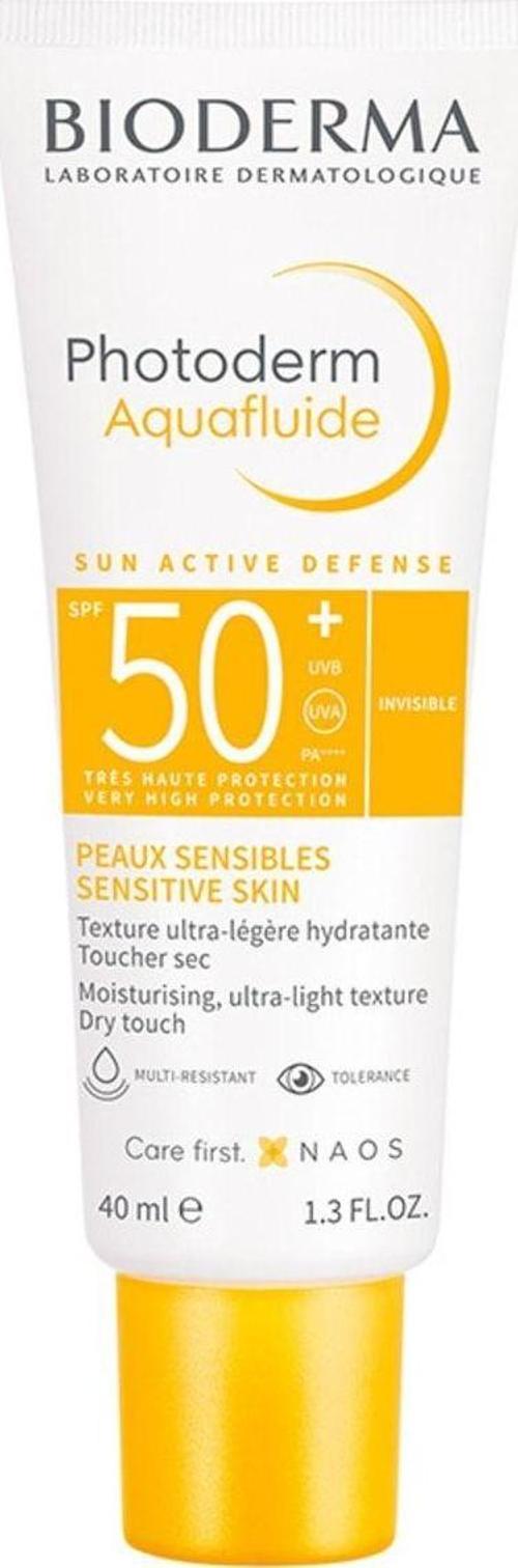 Photoderm Aquafluid Spf50+ Renksiz Güneş Koruyucu 40 Ml