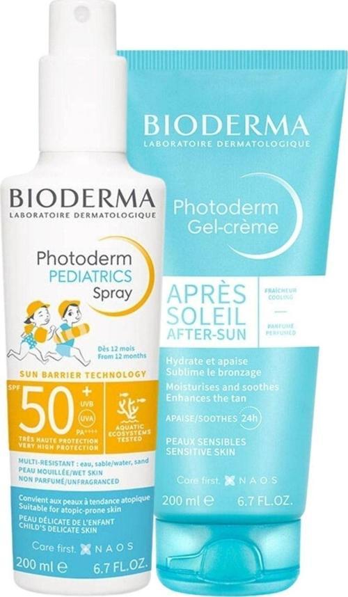 Photoderm Pediatrics Spray Spf50+ 200 Ml | After Sun 200 Ml Çocuk Güneş Seti