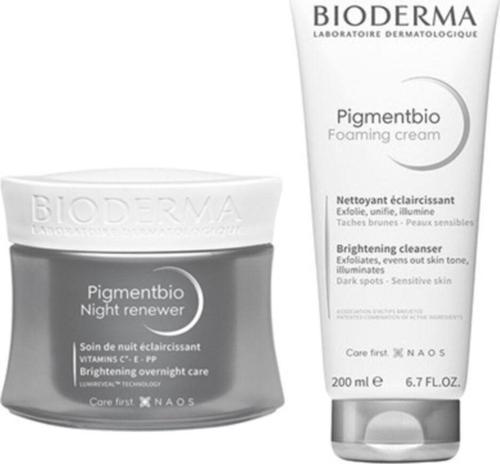 Pigmentbio Leke Serisi | Gece Kremi + Temizleme Jeli Orijinal Boy
