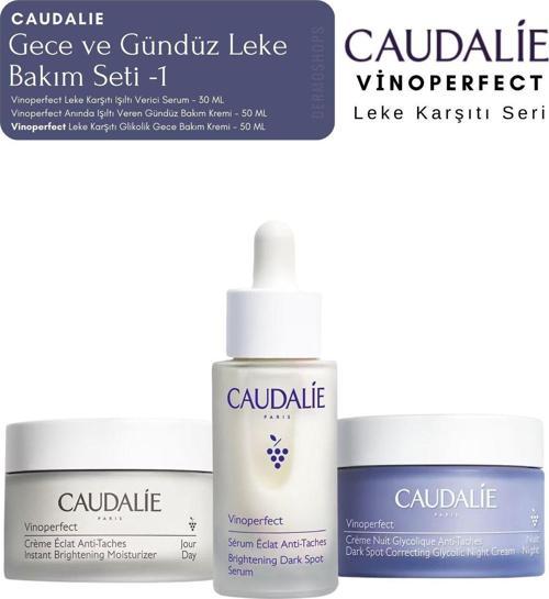 Vinoperfect Leke Bakım Seti -1 | Gece ve Gündüz Kremi Leke Serum Orijinal Boy