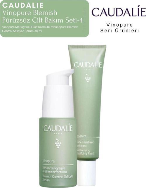 Vinopure Blemish Pürüzsüz Cilt Bakım Seti -4 | Serum -Krem Orijinal Boy