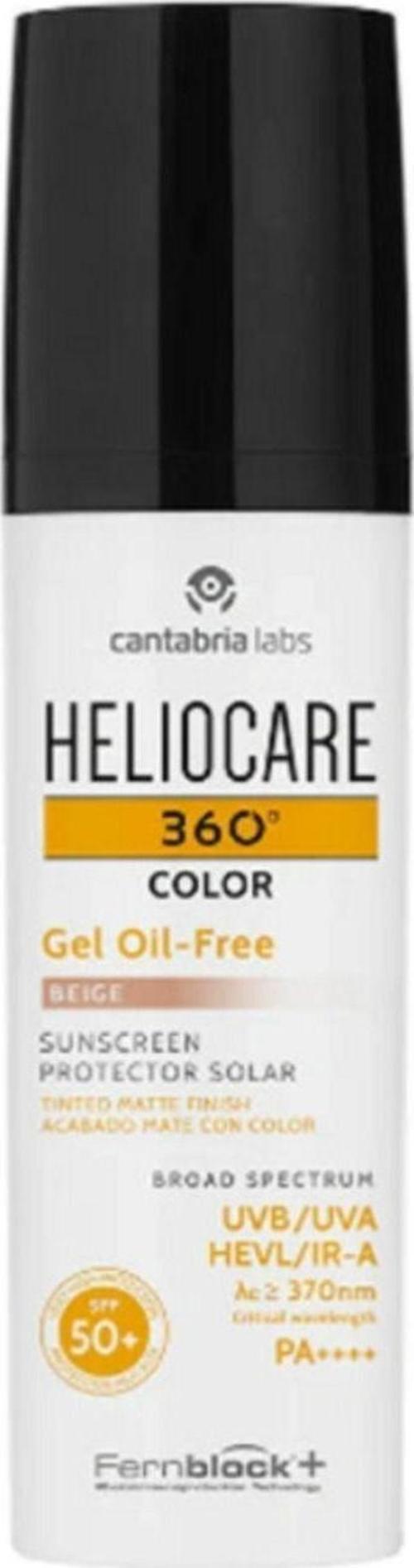 360 Color Gel Oil Free Spf50+ Güneş Koruyucu 50 ml - Beige