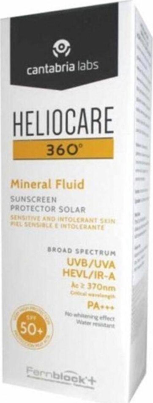 360 Mineral Fluid Spf+50 Güneş Koruyucu Krem 50 ml (hcr101)