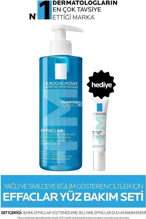 Effaclar Yağlı ve Sivilceye Eğilimli Ciltler İçin Cilt Bakım Seti