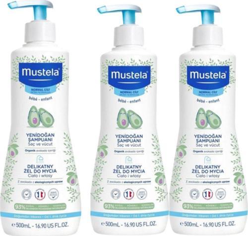 Gentle Cleansing Gel Yenidoğan Şampuanı 500 ml 3 Adet