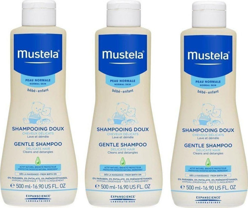 Gentle Shampoo Bebek Şampuanı 500 ml 3 Adet