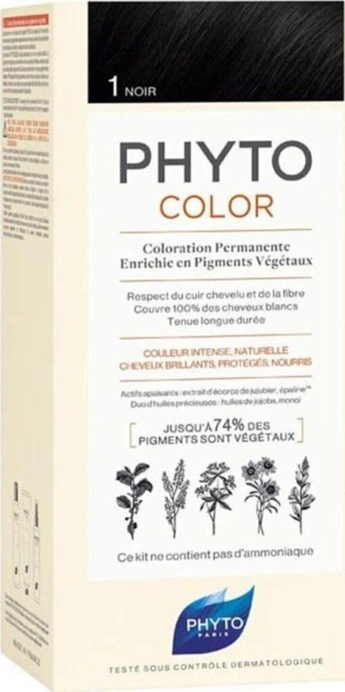 Color Bitkisel Saç Boyası - 1 - Siyah Puansız