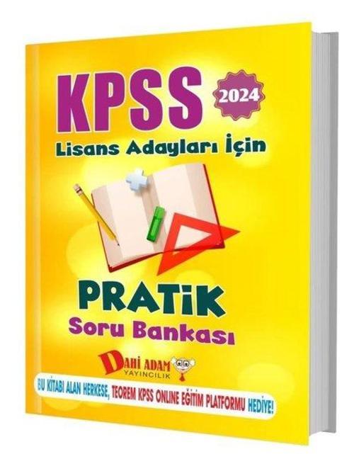 2024 KPSS Lisans Adaylar İçin Pratik Soru Soru Bankası