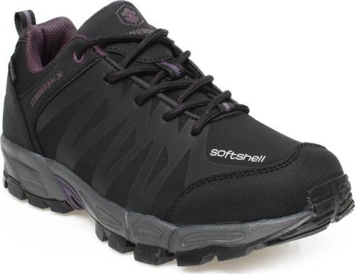 Andor-Z Waterproof Outdoor Siyah-Mor Kadın Ayakkabı