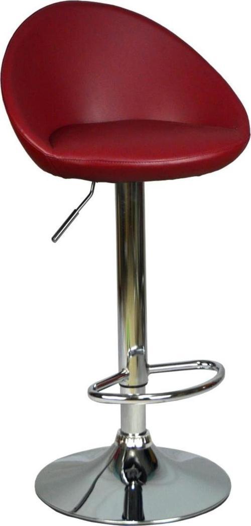 Larissa Bar Sandalyesi-bordo-9520q0102