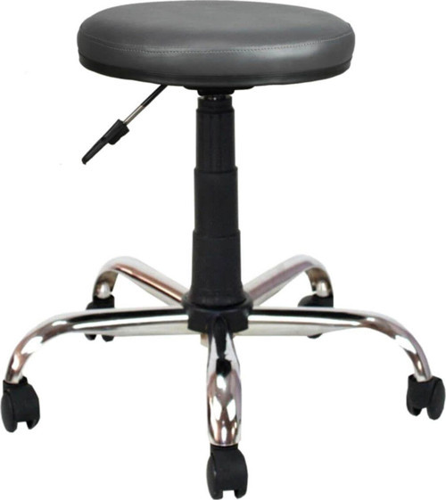 Metal Ayaklı Tabure Gri