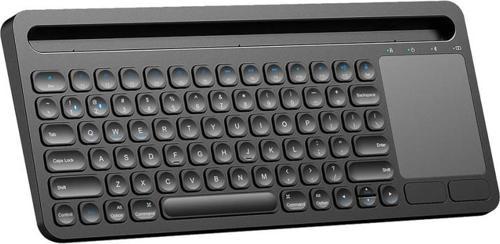 Kablosuz Type-C Şarjlı Telefon, Tablet Standlı Bluetooth Klavye BK281