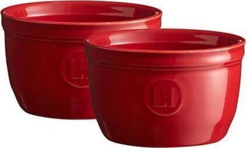 Fırın Kabı Ramekin No.9 Burgundy 2´Li Set Kırmızı/Burgundy -344009