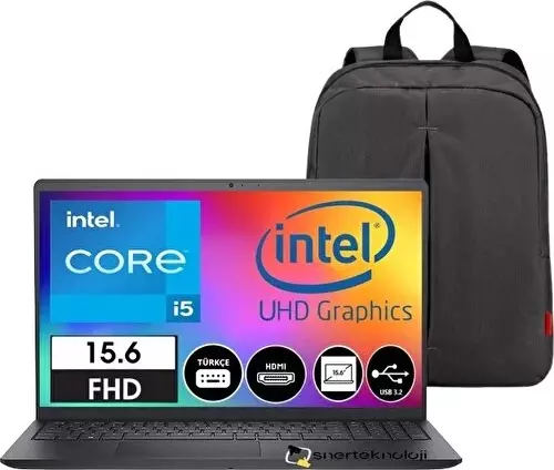 3520 Intel Core I5 1235U 32GB 1tb SSD 15.6 Full Hd 120HZ Freedos I352024052009U Çanta Hediyeli-Snertech