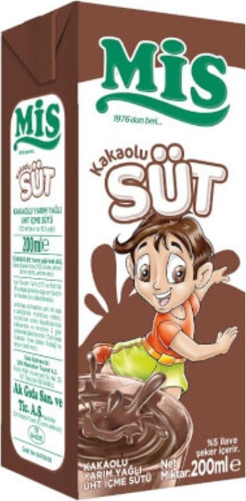 Kakaolu Süt 200 Ml * 7 Adet
