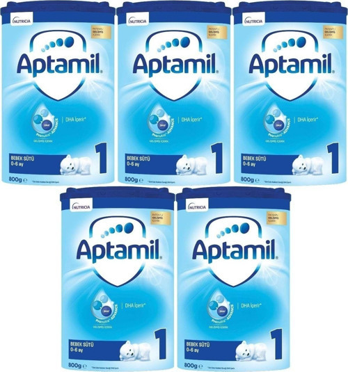 Nutrıcıa 800Gr Bebek Sütü No:1 (0-6 Ay) Doğumdan Itibaren (5 Li Set)