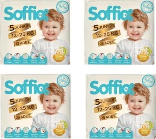 5 Numara 11-25 Kg 23X4&#61;92 Adet Bebek Bezi