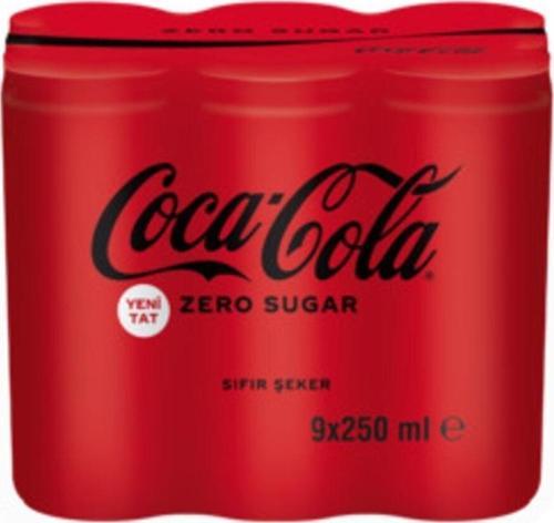 Coca Cola Zero Sugar Kola 9X250 Ml 5 * Adet