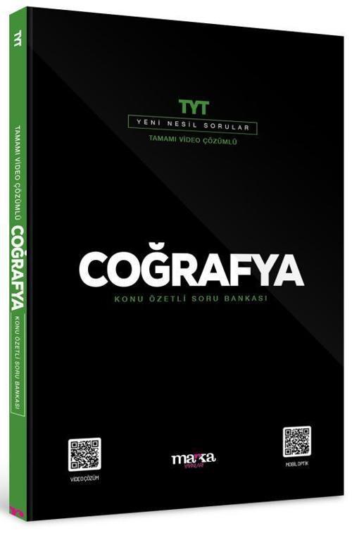 2025 TYT Coğrafya Konu Özetli Yeni Nesil Soru Bankası Tamamı Video Çözümlü