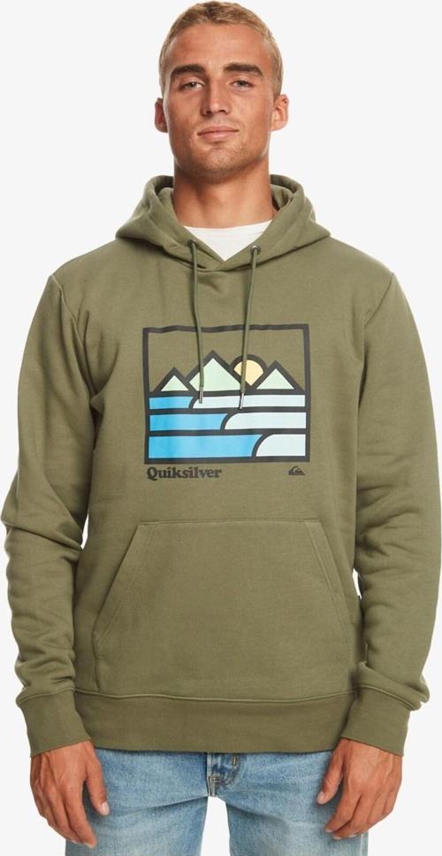 Quıksılver Ls Tekstil Sweatshırt Four Leaf Clover Erkek Sweatshirt