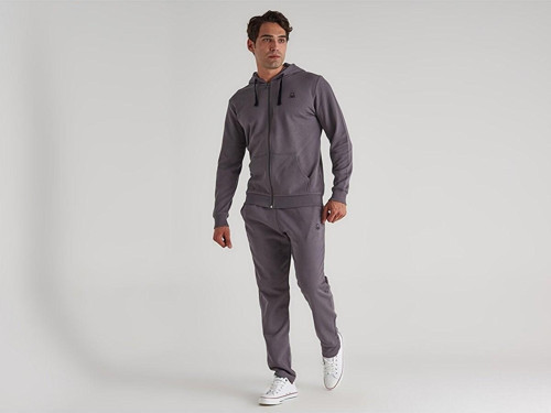 Fermuar Erkek Kapşonlu Sweatshirt