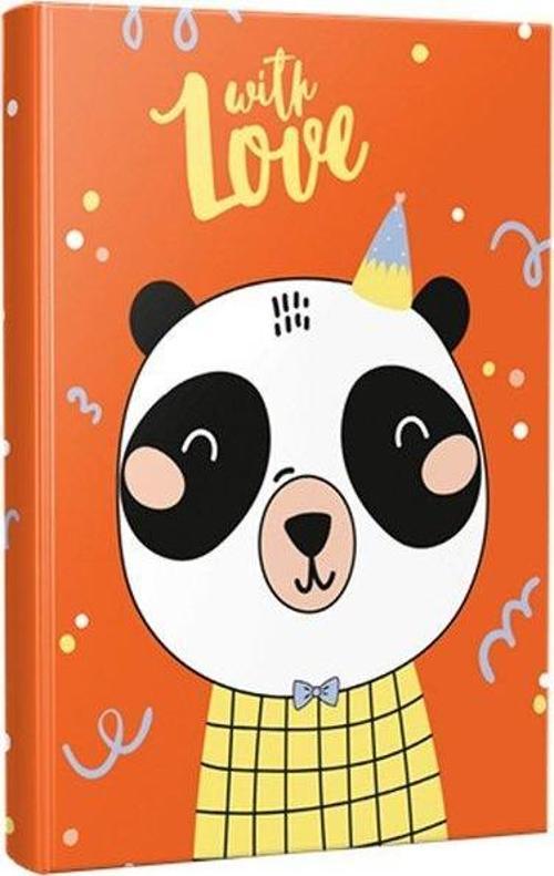 Sevgi Pandası 96 Sayfa Çizgili Defter